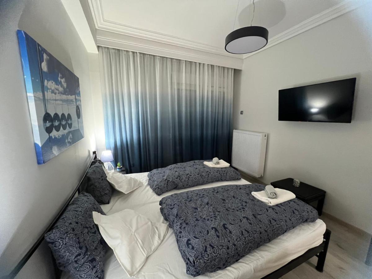 Serres City Center Modern Apartment Exteriör bild